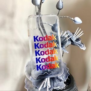 Kodak Clear Colorful Ipone XS MAX Case